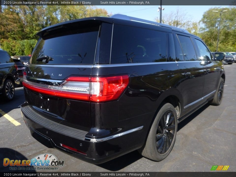 2020 Lincoln Navigator L Reserve 4x4 Infinite Black / Ebony Photo #3