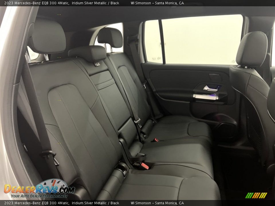 Rear Seat of 2023 Mercedes-Benz EQB 300 4Matic Photo #18