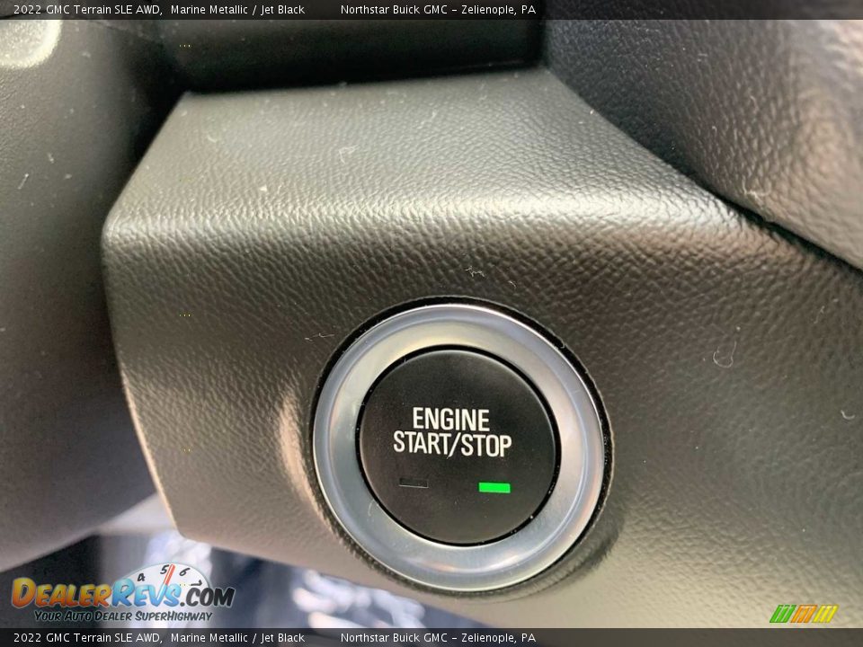 2022 GMC Terrain SLE AWD Marine Metallic / Jet Black Photo #16