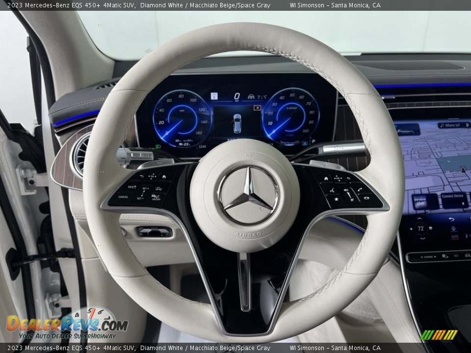 2023 Mercedes-Benz EQS 450+ 4Matic SUV Steering Wheel Photo #12