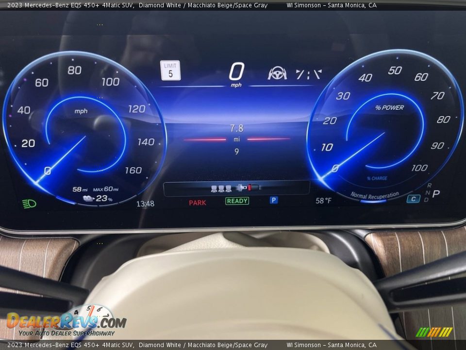 2023 Mercedes-Benz EQS 450+ 4Matic SUV Gauges Photo #13