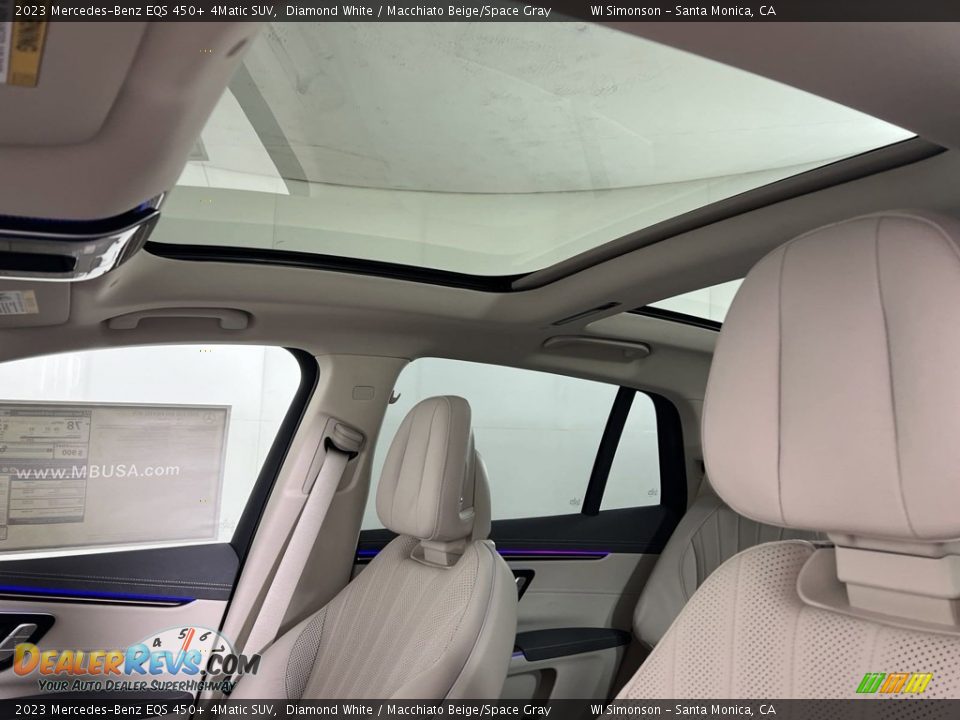 Sunroof of 2023 Mercedes-Benz EQS 450+ 4Matic SUV Photo #14