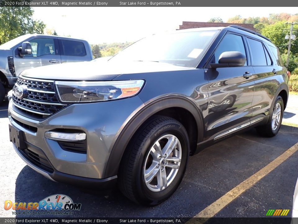 2020 Ford Explorer XLT 4WD Magnetic Metallic / Ebony Photo #1