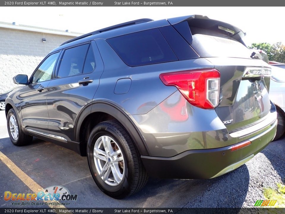 2020 Ford Explorer XLT 4WD Magnetic Metallic / Ebony Photo #2