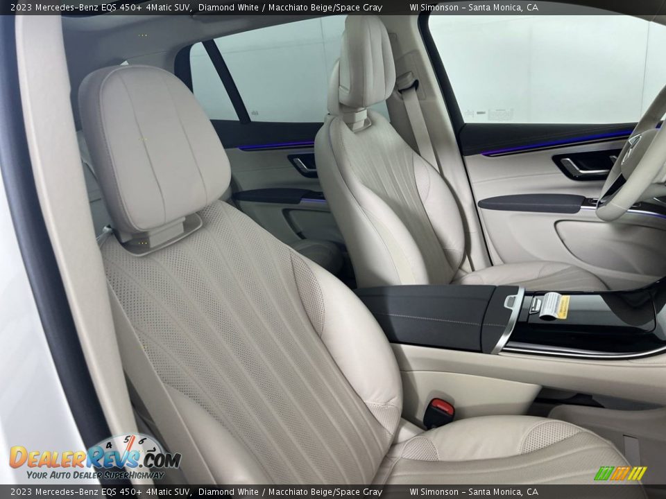 Front Seat of 2023 Mercedes-Benz EQS 450+ 4Matic SUV Photo #18