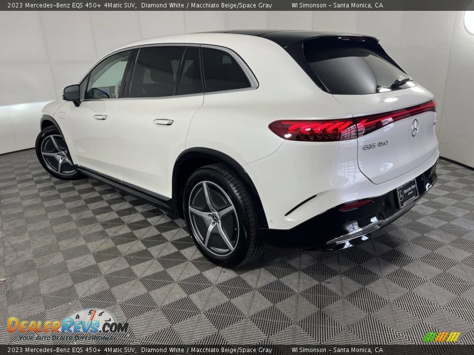 2023 Mercedes-Benz EQS 450+ 4Matic SUV Diamond White / Macchiato Beige/Space Gray Photo #20