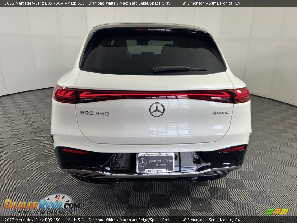 2023 Mercedes-Benz EQS 450+ 4Matic SUV Diamond White / Macchiato Beige/Space Gray Photo #21