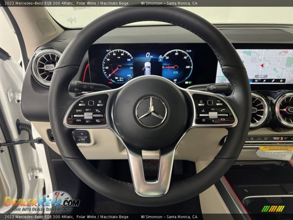 2023 Mercedes-Benz EQB 300 4Matic Steering Wheel Photo #13