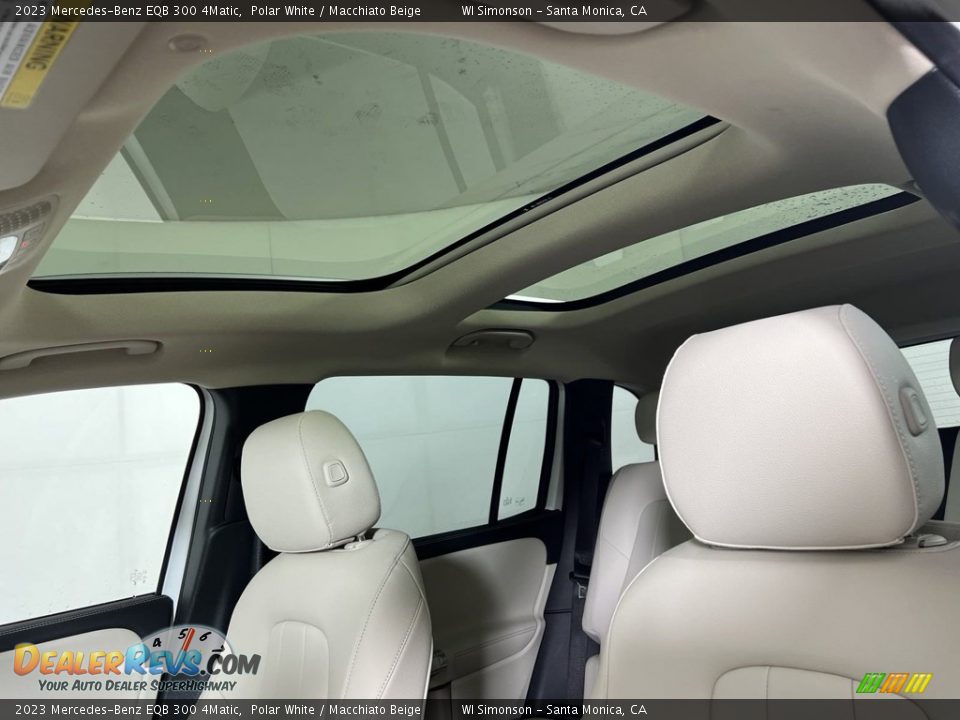 Sunroof of 2023 Mercedes-Benz EQB 300 4Matic Photo #15