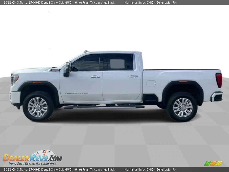 2022 GMC Sierra 2500HD Denali Crew Cab 4WD White Frost Tricoat / Jet Black Photo #5