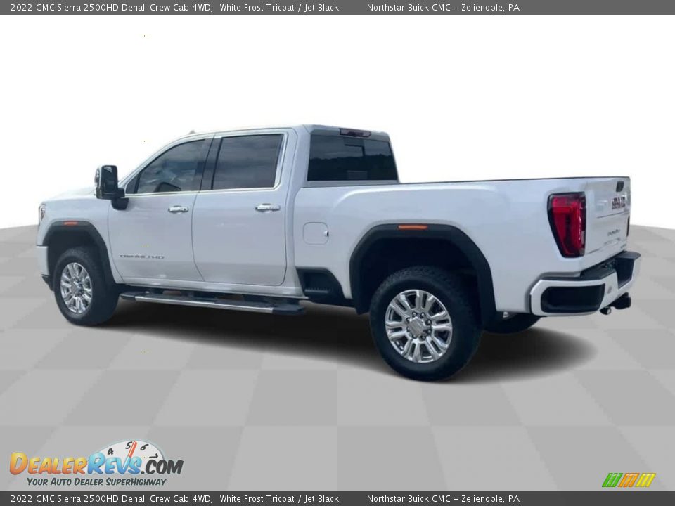 2022 GMC Sierra 2500HD Denali Crew Cab 4WD White Frost Tricoat / Jet Black Photo #6