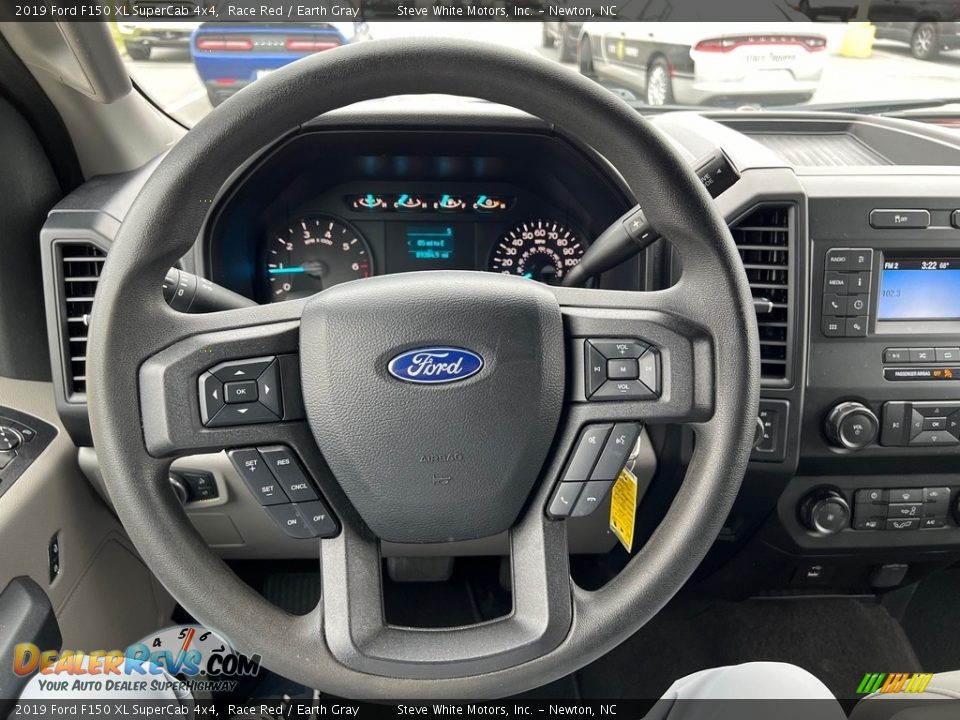 2019 Ford F150 XL SuperCab 4x4 Steering Wheel Photo #24