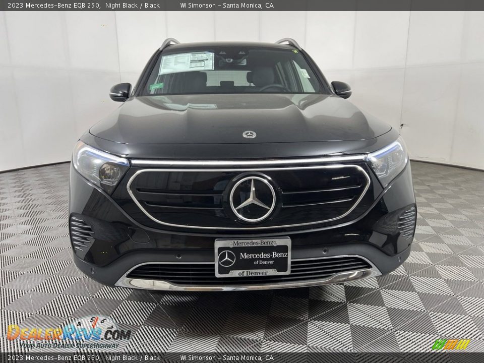 2023 Mercedes-Benz EQB 250 Night Black / Black Photo #2