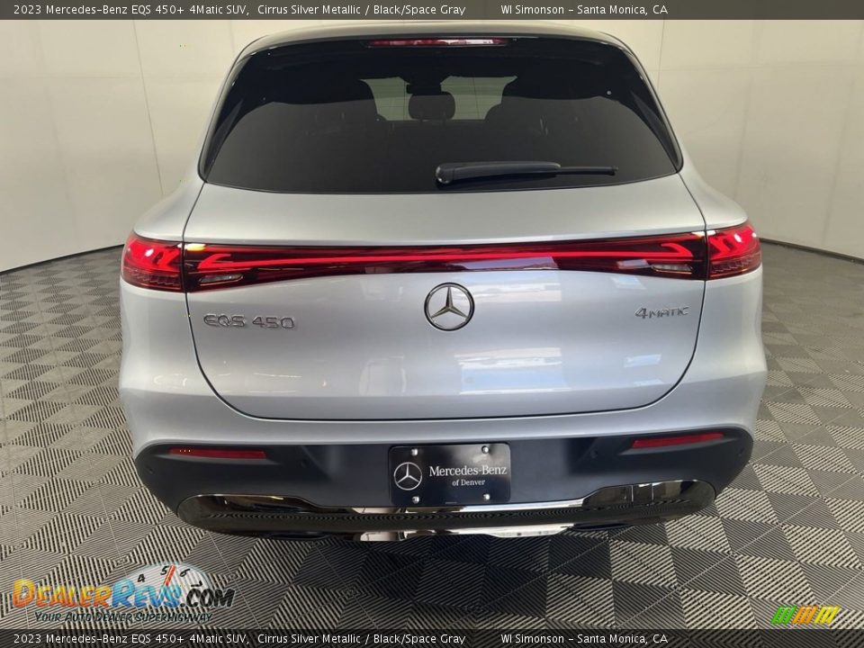 2023 Mercedes-Benz EQS 450+ 4Matic SUV Cirrus Silver Metallic / Black/Space Gray Photo #21