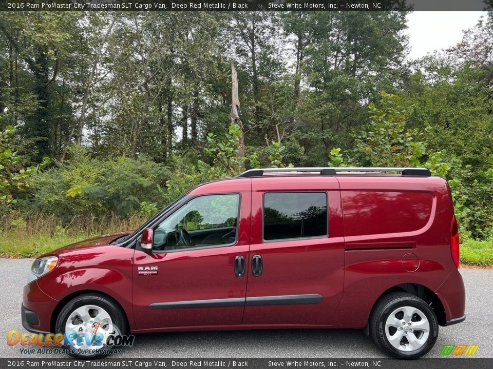 Deep Red Metallic 2016 Ram ProMaster City Tradesman SLT Cargo Van Photo #1