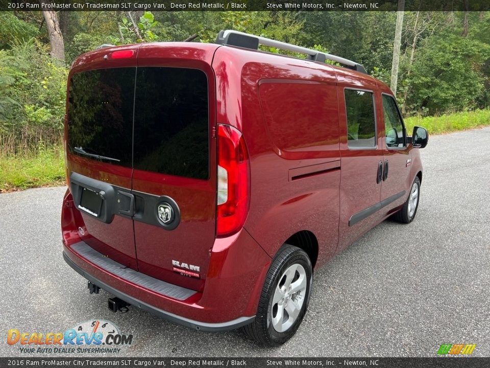 Deep Red Metallic 2016 Ram ProMaster City Tradesman SLT Cargo Van Photo #7