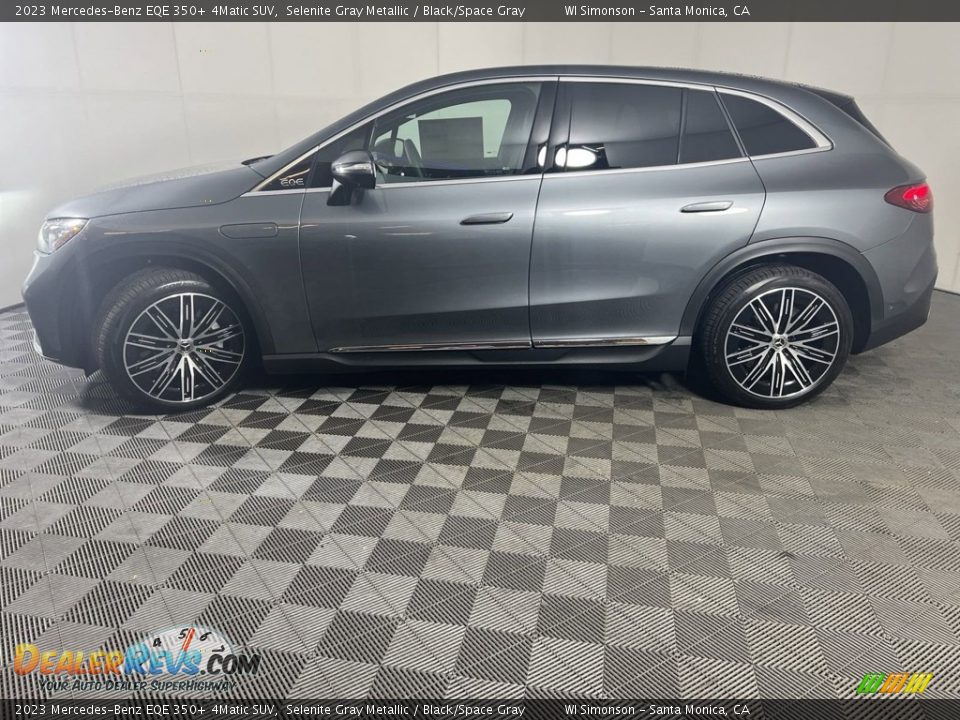 2023 Mercedes-Benz EQE 350+ 4Matic SUV Selenite Gray Metallic / Black/Space Gray Photo #4