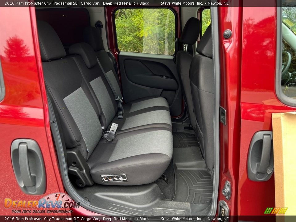 Rear Seat of 2016 Ram ProMaster City Tradesman SLT Cargo Van Photo #18