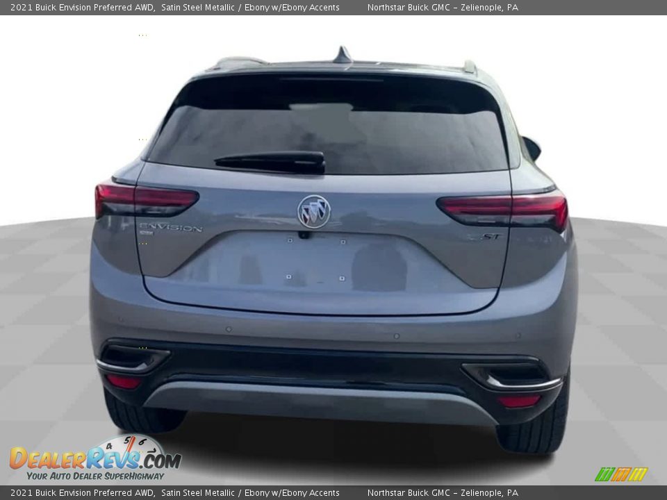 2021 Buick Envision Preferred AWD Satin Steel Metallic / Ebony w/Ebony Accents Photo #7