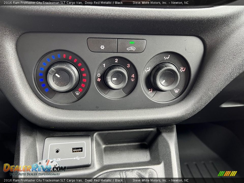 Controls of 2016 Ram ProMaster City Tradesman SLT Cargo Van Photo #27