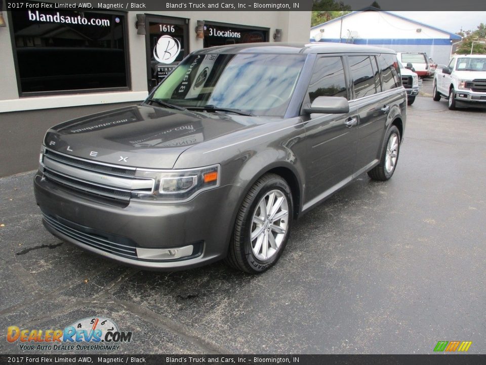 2017 Ford Flex Limited AWD Magnetic / Black Photo #2