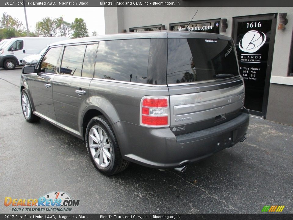 2017 Ford Flex Limited AWD Magnetic / Black Photo #3