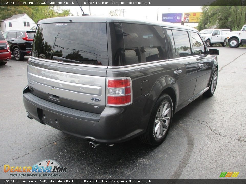 2017 Ford Flex Limited AWD Magnetic / Black Photo #4