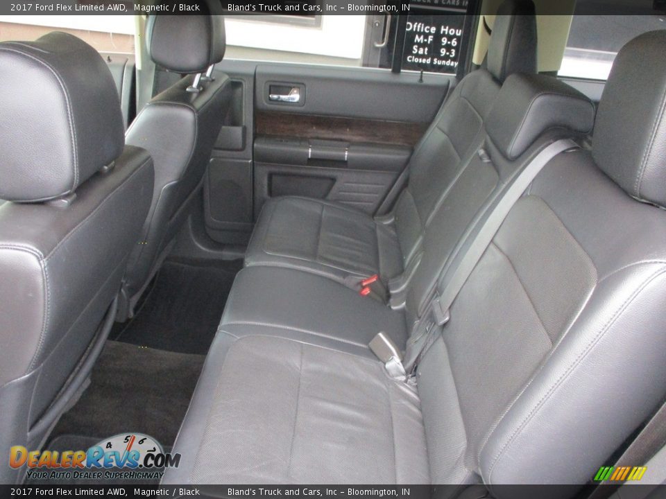 Rear Seat of 2017 Ford Flex Limited AWD Photo #8