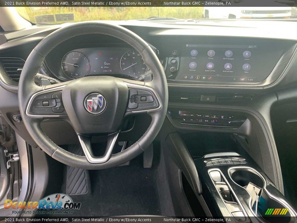 2021 Buick Envision Preferred AWD Satin Steel Metallic / Ebony w/Ebony Accents Photo #19