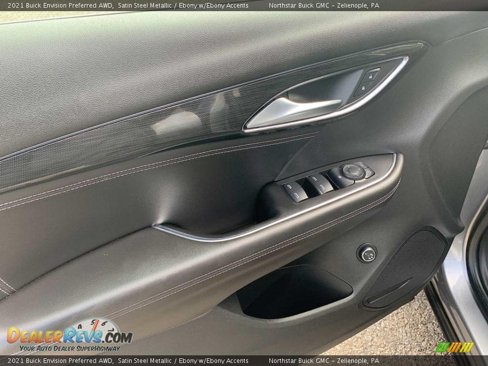 2021 Buick Envision Preferred AWD Satin Steel Metallic / Ebony w/Ebony Accents Photo #21