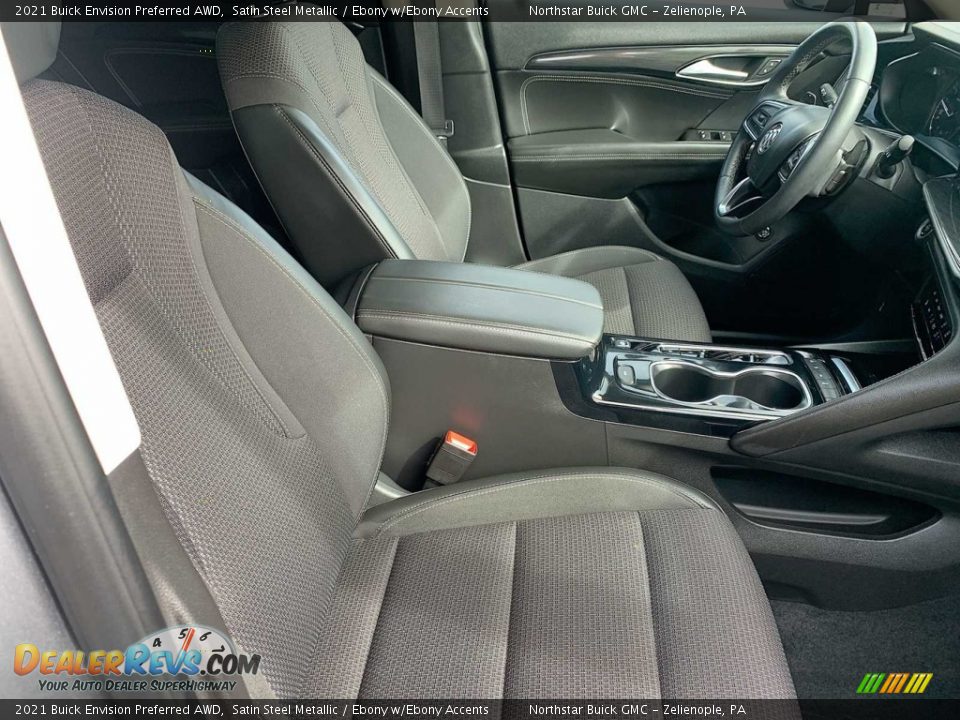 2021 Buick Envision Preferred AWD Satin Steel Metallic / Ebony w/Ebony Accents Photo #26