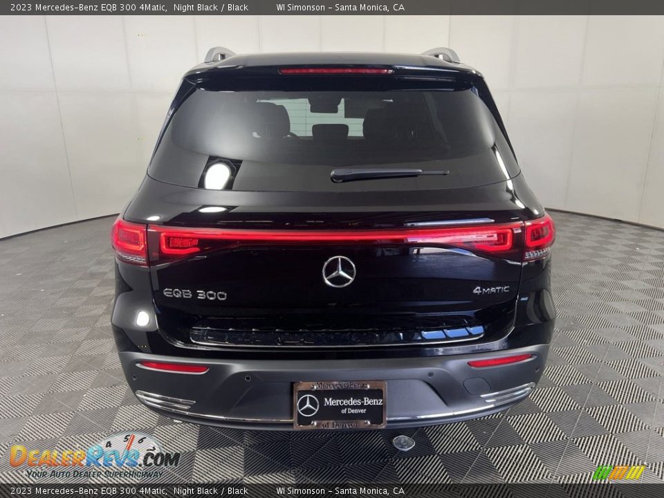 2023 Mercedes-Benz EQB 300 4Matic Night Black / Black Photo #22