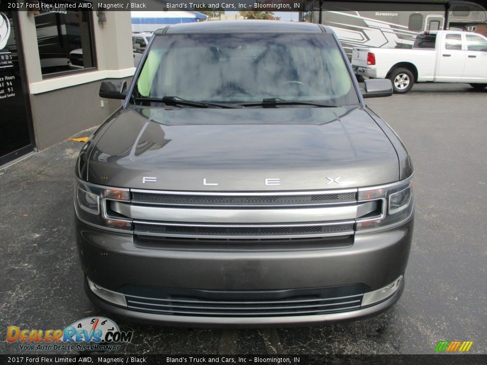 2017 Ford Flex Limited AWD Magnetic / Black Photo #25