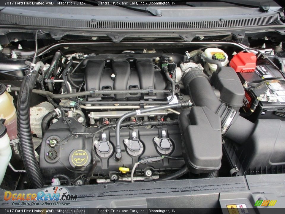 2017 Ford Flex Limited AWD 3.5 Liter DOHC 24-Valve Ti-VCT V6 Engine Photo #30