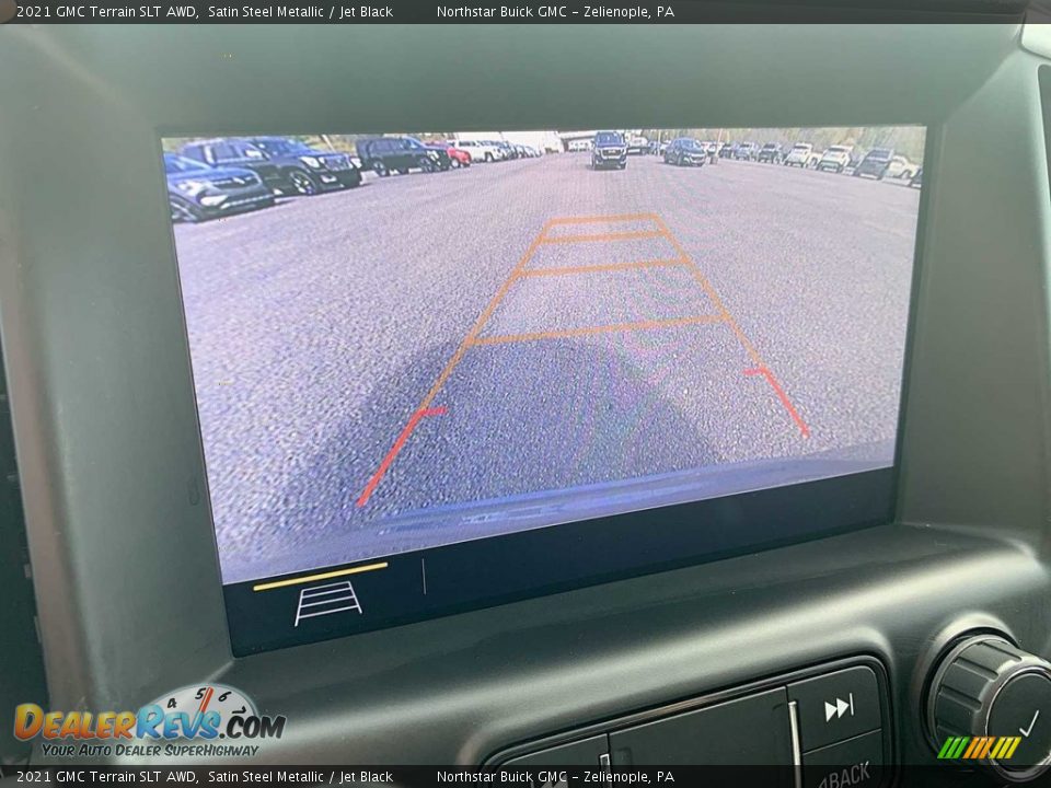 2021 GMC Terrain SLT AWD Satin Steel Metallic / Jet Black Photo #14