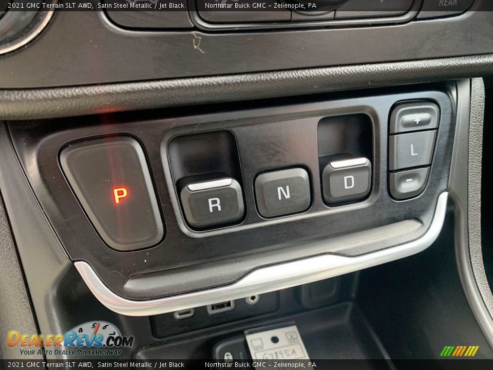 2021 GMC Terrain SLT AWD Satin Steel Metallic / Jet Black Photo #15