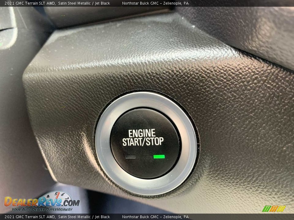 2021 GMC Terrain SLT AWD Satin Steel Metallic / Jet Black Photo #16