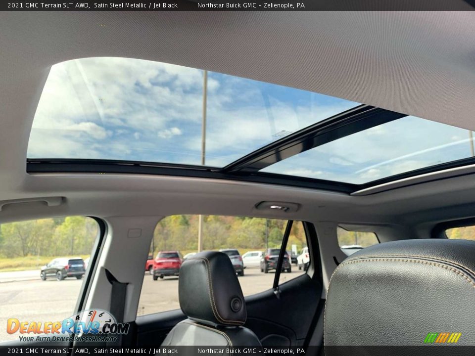 2021 GMC Terrain SLT AWD Satin Steel Metallic / Jet Black Photo #18