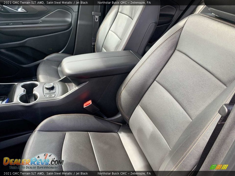 2021 GMC Terrain SLT AWD Satin Steel Metallic / Jet Black Photo #19