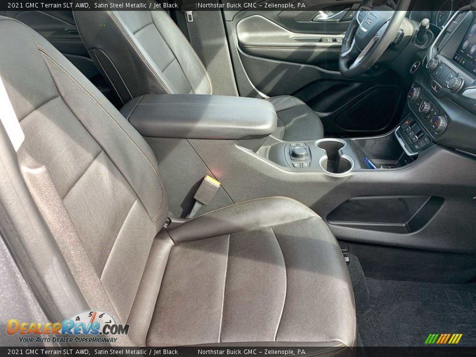 2021 GMC Terrain SLT AWD Satin Steel Metallic / Jet Black Photo #27