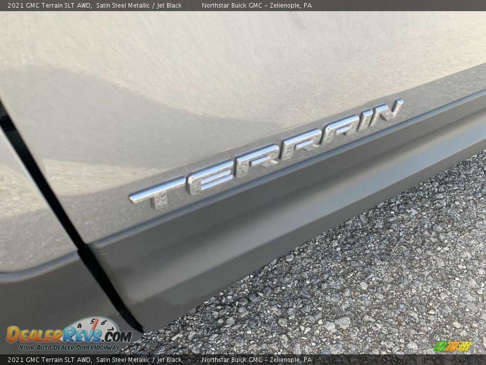 2021 GMC Terrain SLT AWD Satin Steel Metallic / Jet Black Photo #30