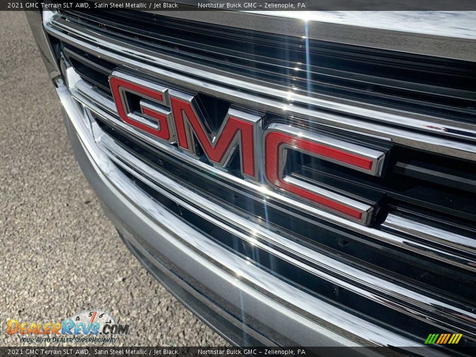 2021 GMC Terrain SLT AWD Satin Steel Metallic / Jet Black Photo #31