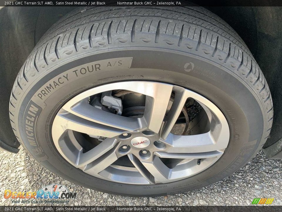 2021 GMC Terrain SLT AWD Satin Steel Metallic / Jet Black Photo #32