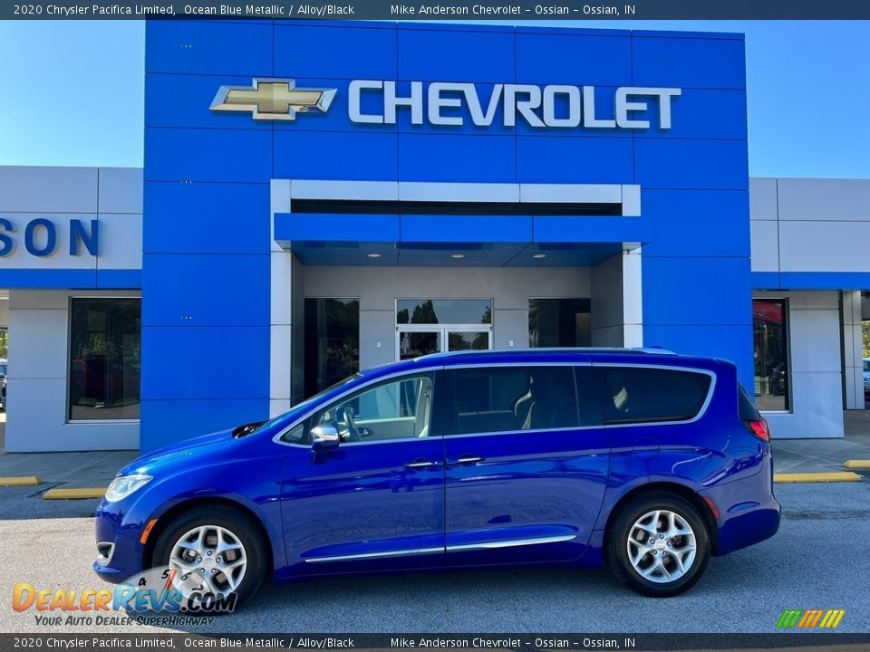 Ocean Blue Metallic 2020 Chrysler Pacifica Limited Photo #1