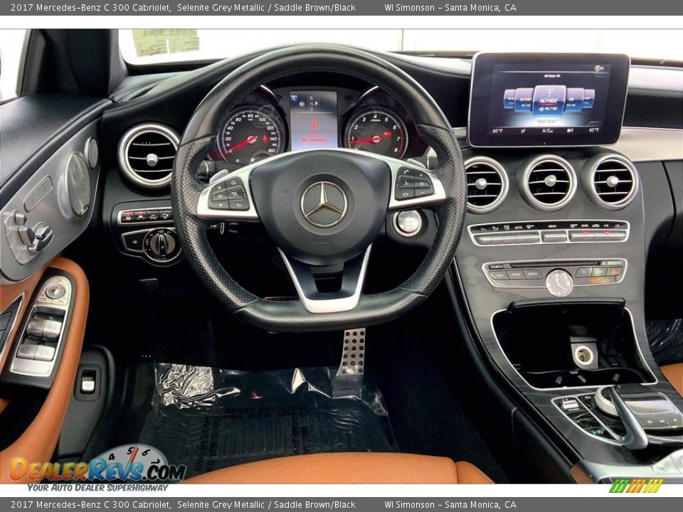 Dashboard of 2017 Mercedes-Benz C 300 Cabriolet Photo #4