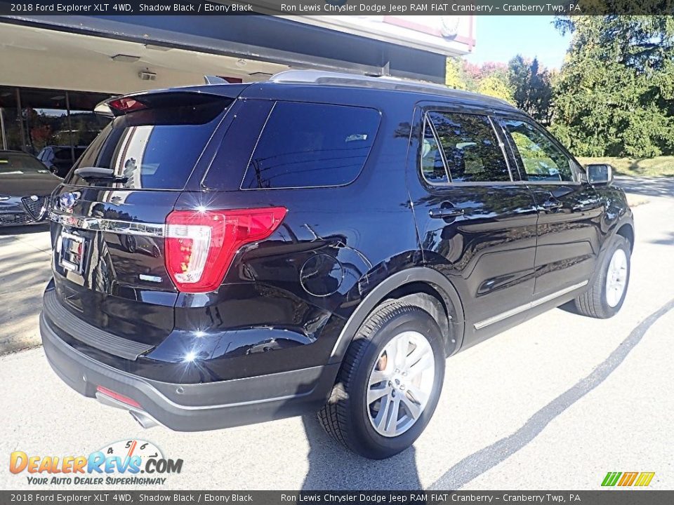 2018 Ford Explorer XLT 4WD Shadow Black / Ebony Black Photo #2