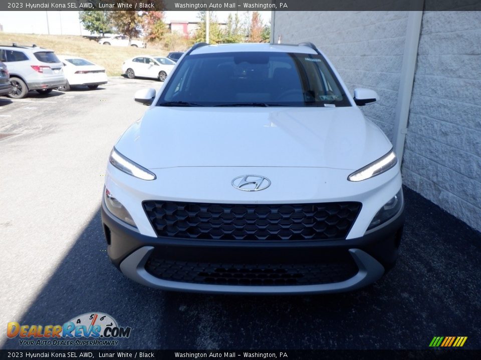 2023 Hyundai Kona SEL AWD Lunar White / Black Photo #5