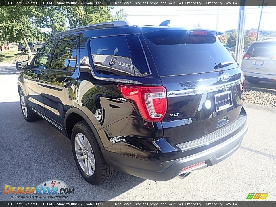 2018 Ford Explorer XLT 4WD Shadow Black / Ebony Black Photo #5