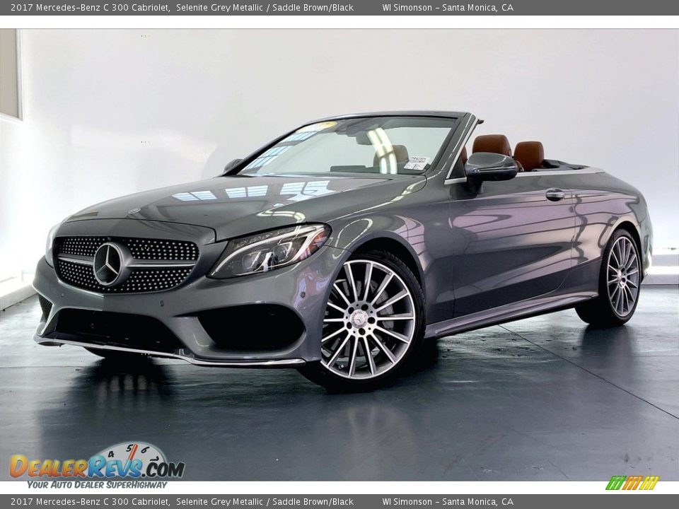 Front 3/4 View of 2017 Mercedes-Benz C 300 Cabriolet Photo #12