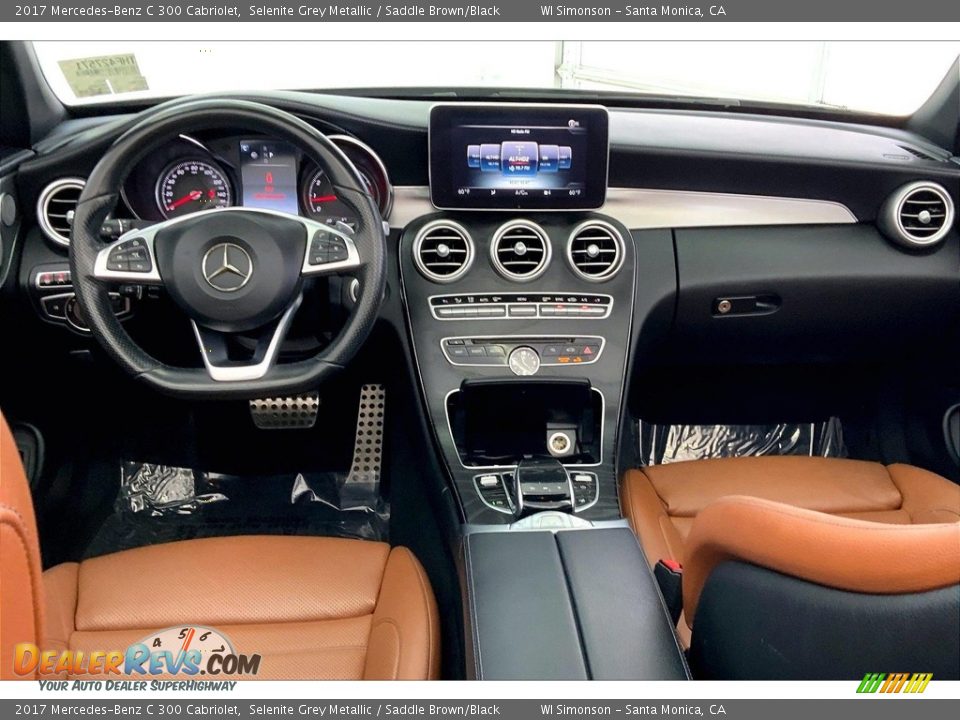 Dashboard of 2017 Mercedes-Benz C 300 Cabriolet Photo #15